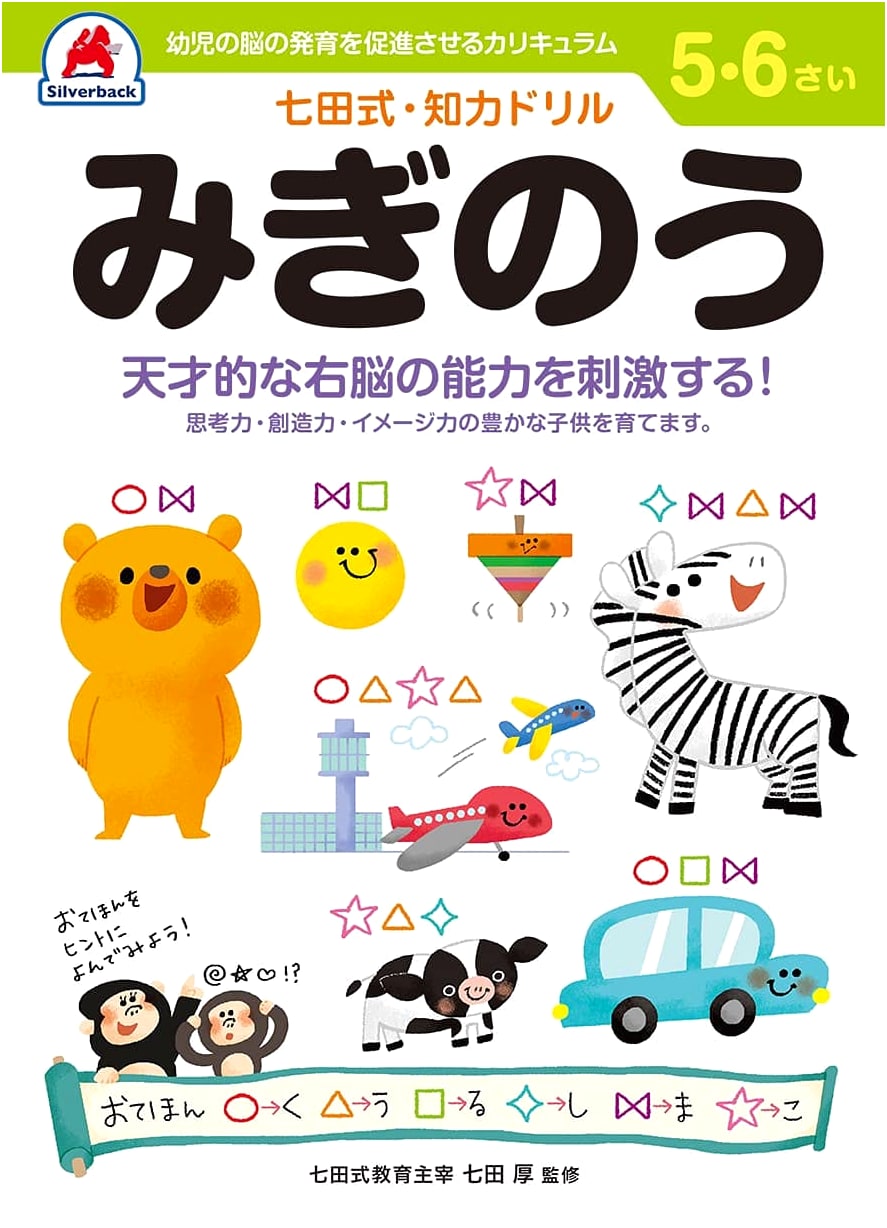 Silverback Shichida Method: Right Brain Drill for 5-6 Year Olds - Imagination & Memory Training
