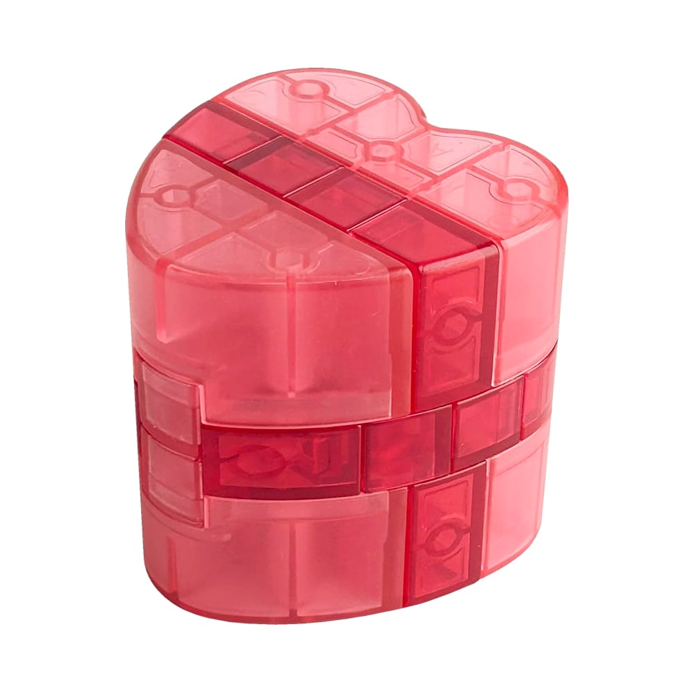 Silverback KUMIPULA LOVE LOCK 12-Piece Educational Toy - Clear Puzzle (Variety)