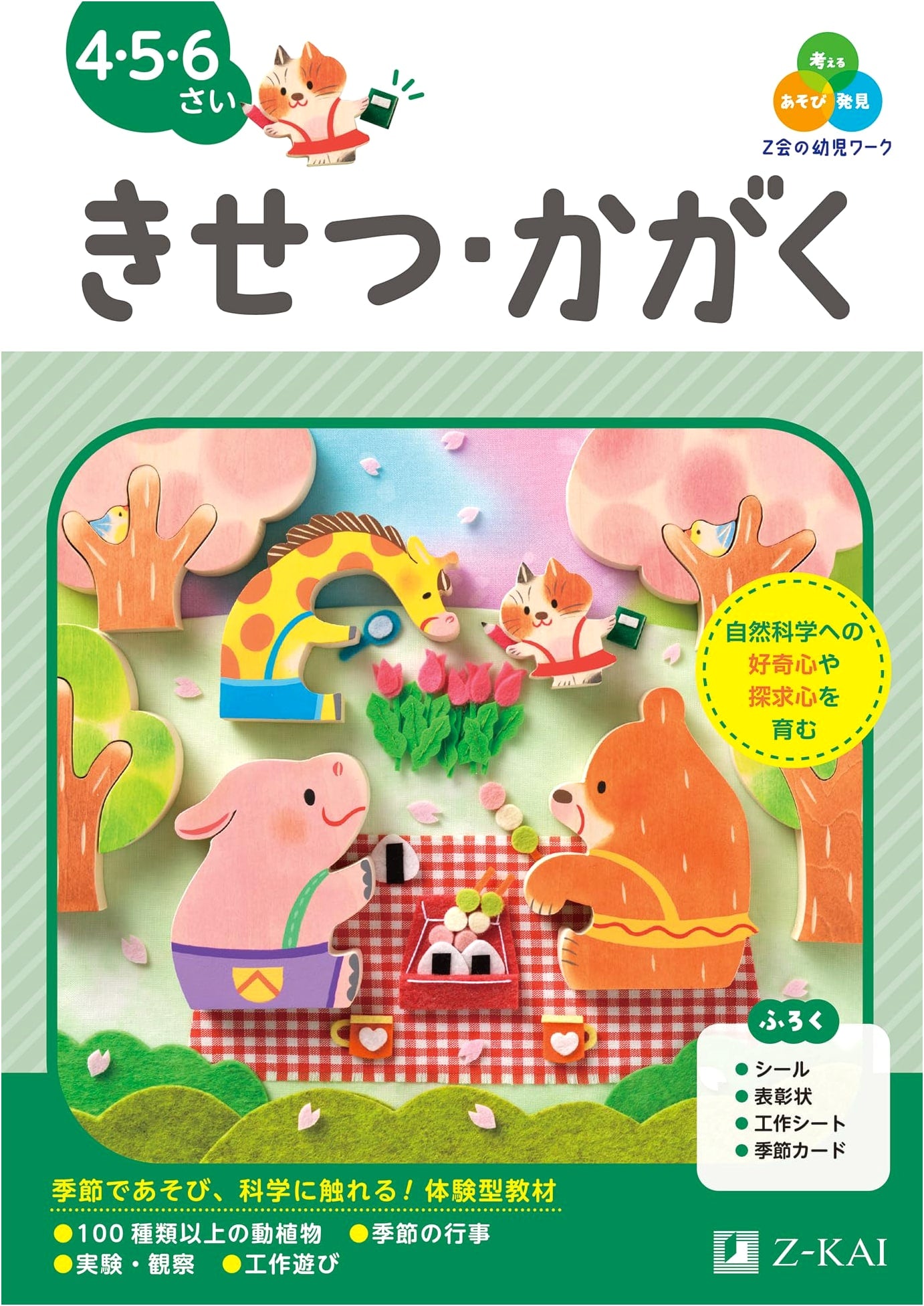 Z-Kai Early Childhood Workbook: Seasons & Science for Ages 4-6