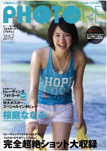 PHOTORE Photo Card Magazine Vol.2: Nanami Sakuraba