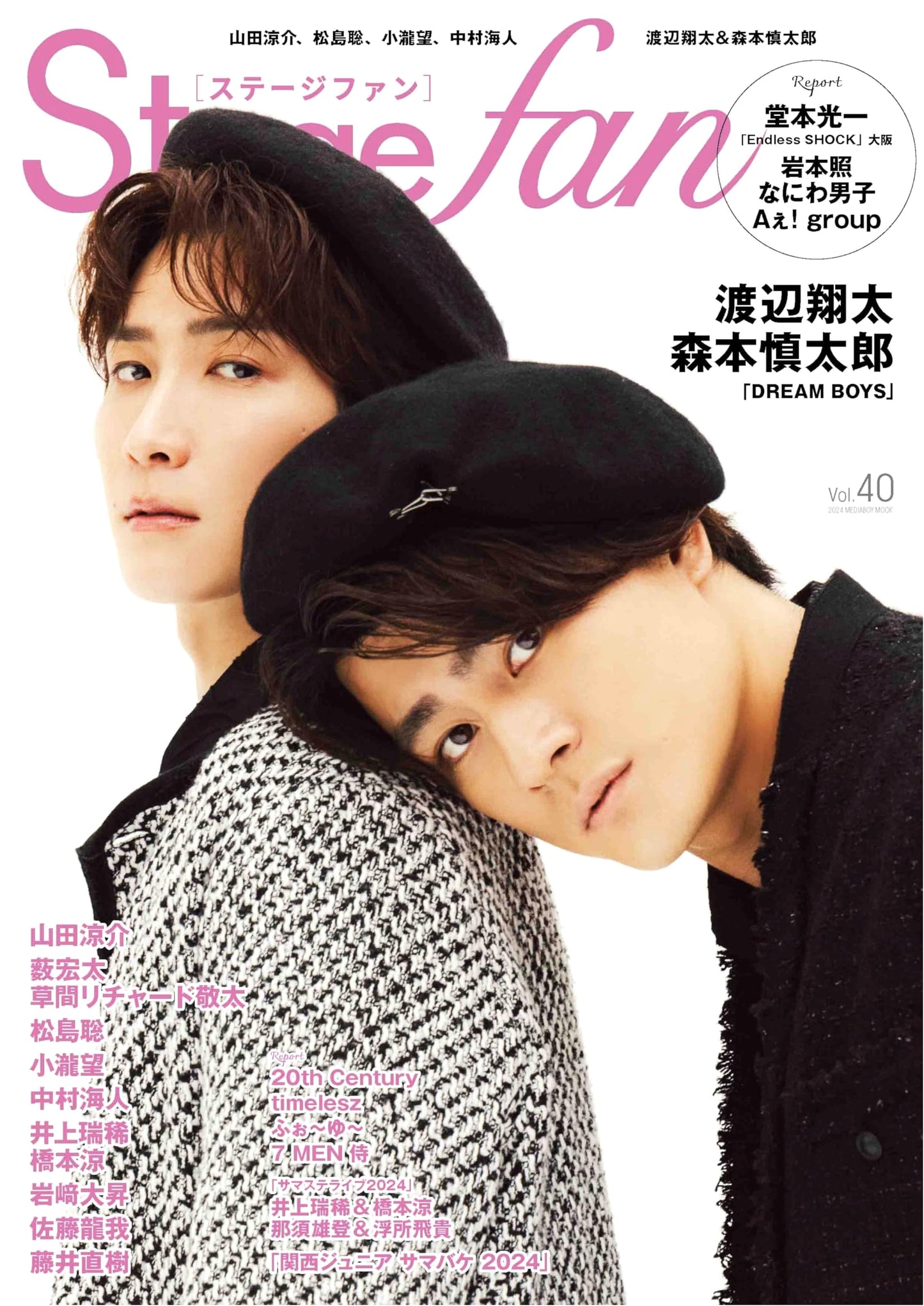 Stagefan Vol. 40: Japanese Pop Culture & Entertainment Magazine (Media Boy Mook)