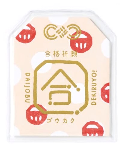 Omamoru Mini Shikishi Goukaku Kinari: Good Luck Charm Mini Art Board (Variety)