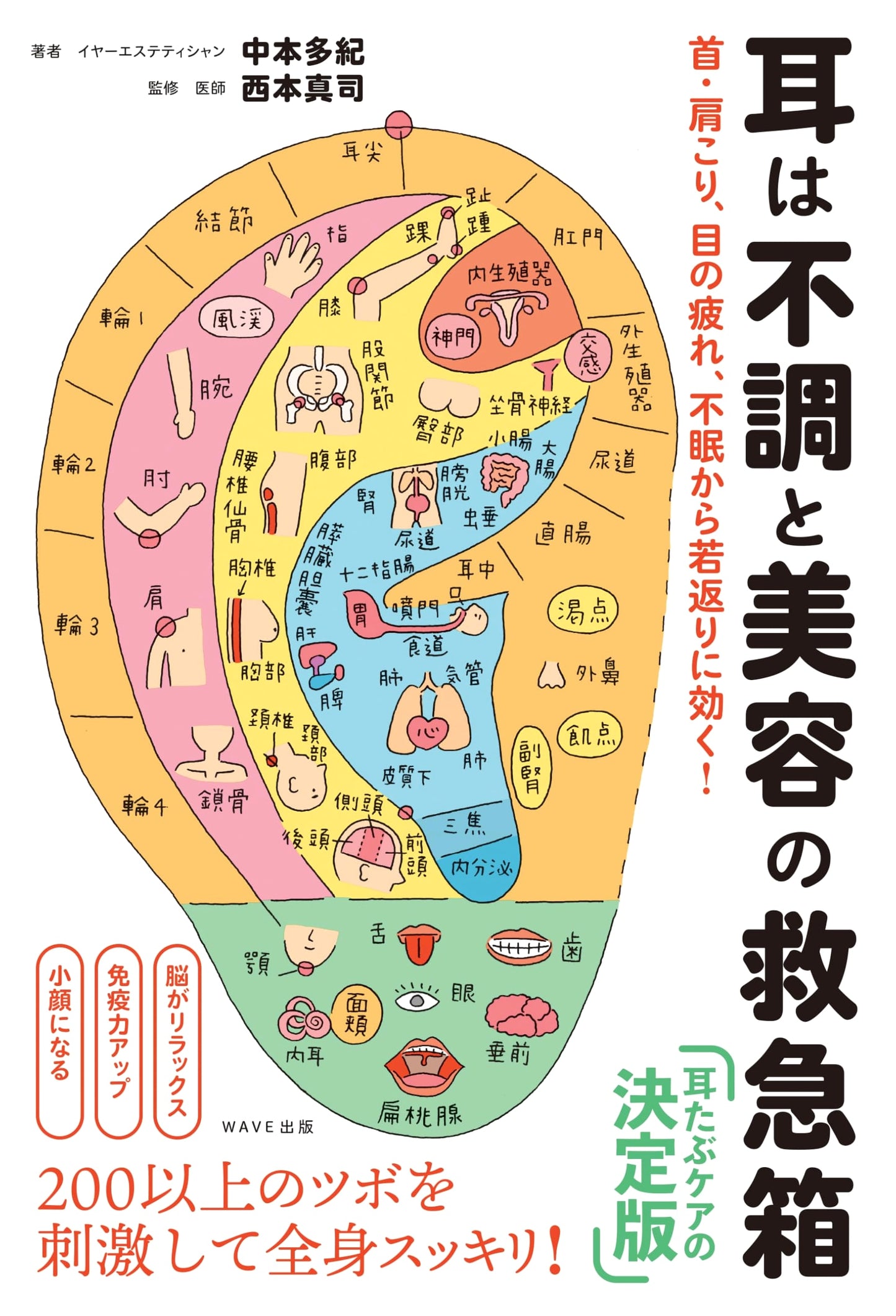 Ear Reflexology: Natural Relief for Neck, Shoulders, Eyes, Insomnia, & Anti-Aging by Taki Nakamoto