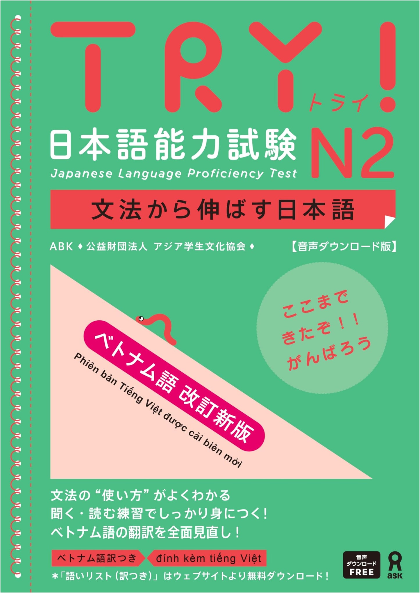 TRY! JLPT N2 with Audio Download (Vietnamese Edition, Revised New Edition)