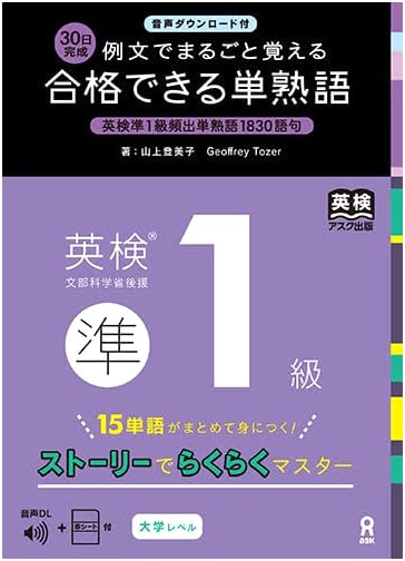 Ace the Eiken Grade Pre-1: Vocabulary & Idioms with Example Sentences by Tomiko Yamagami