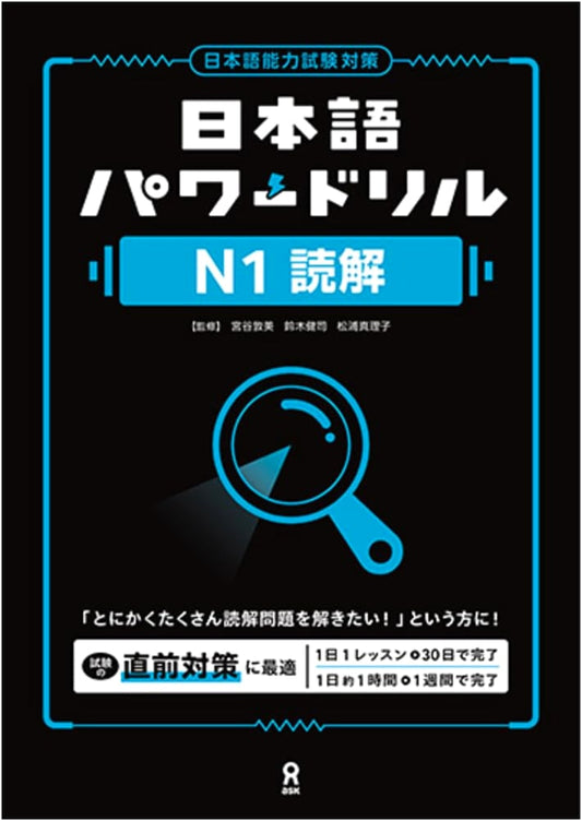 Japanese Language Power Drill JLPT N1 Reading Comprehension