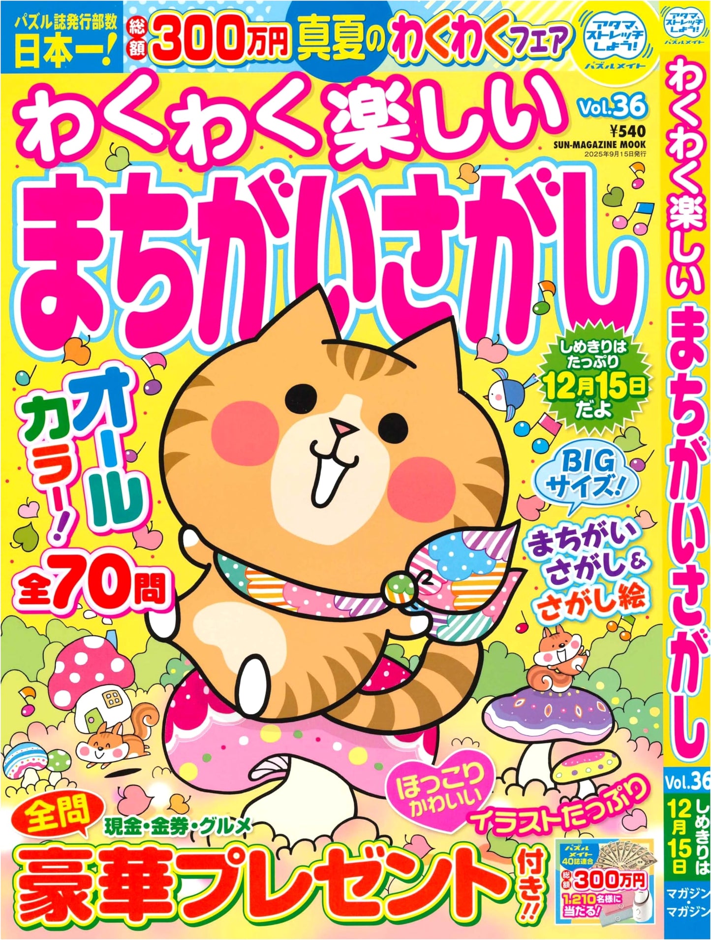 Exciting Spot the Differences 36 Puzzles (SUN-MAGAZINE MOOK)
