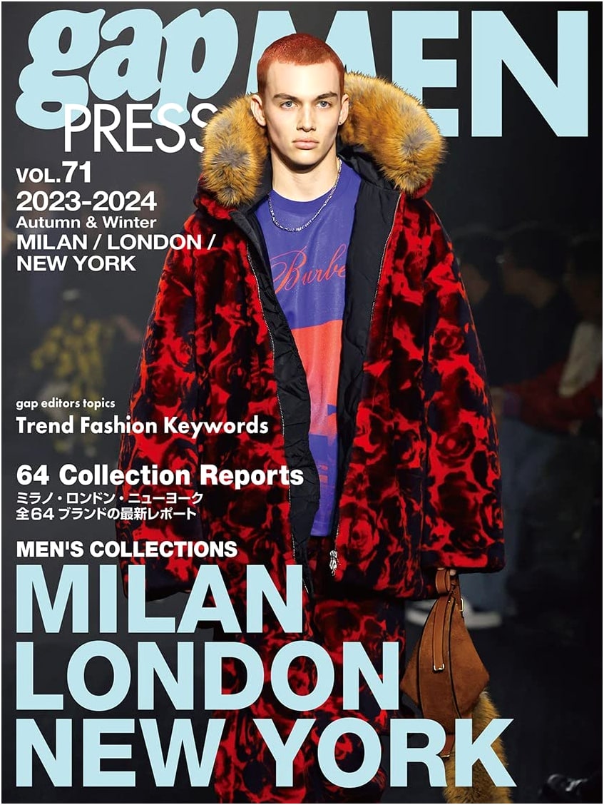 2023-24 A/W gap PRESS MEN Vol. 71: Milan, London, New York Fashion Collections