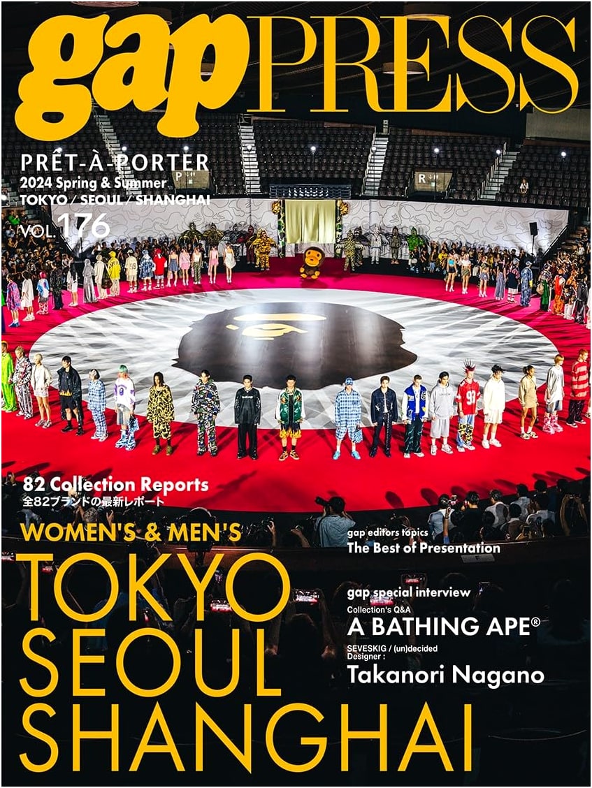 2024 Spring/Summer gap PRESS Vol. 176: Tokyo, Seoul, Shanghai Fashion & Culture
