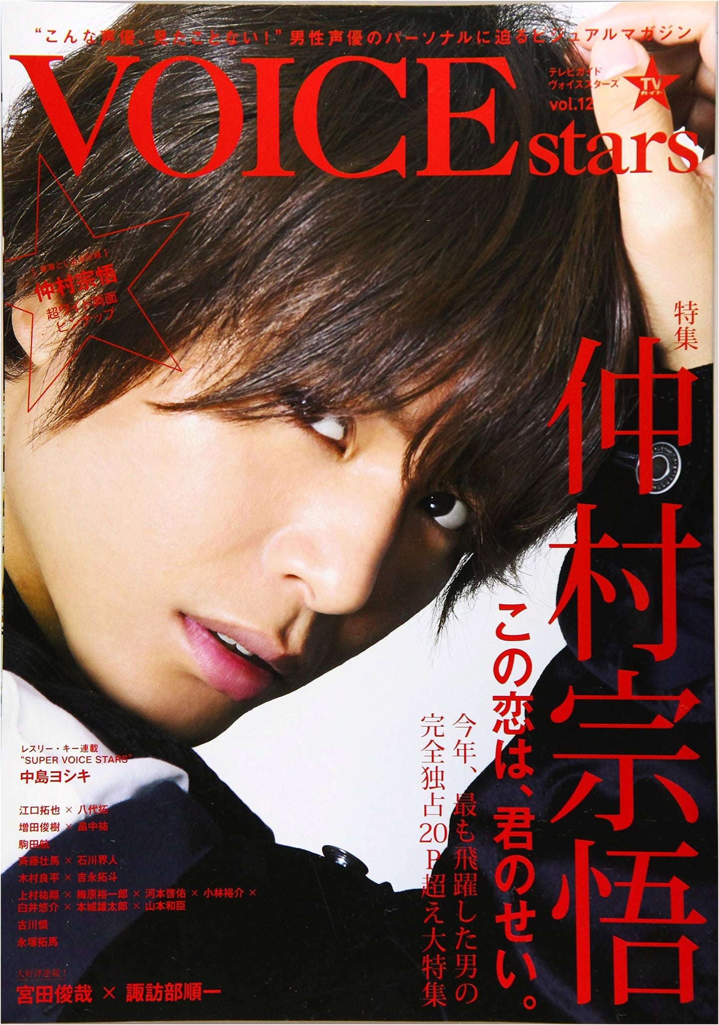 TV Guide VOICE STARS Vol. 12 (Tokyo News Mook No. 839) - Japanese Voice Actors