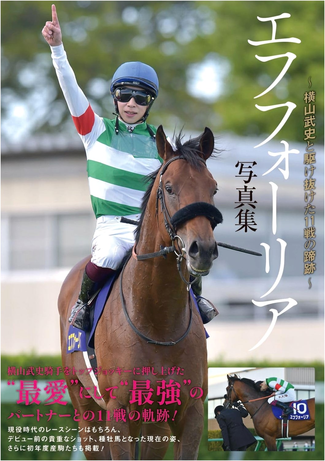 Efforia Photo Collection: The Hoofprints of 11 Races with Jockey Takeshi Yokoyama