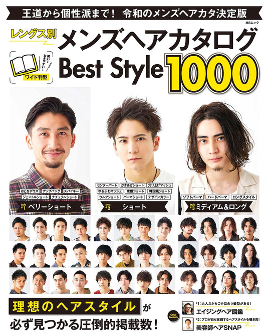 Men's Hair Catalog: Best Styles by Length (MS Mook)