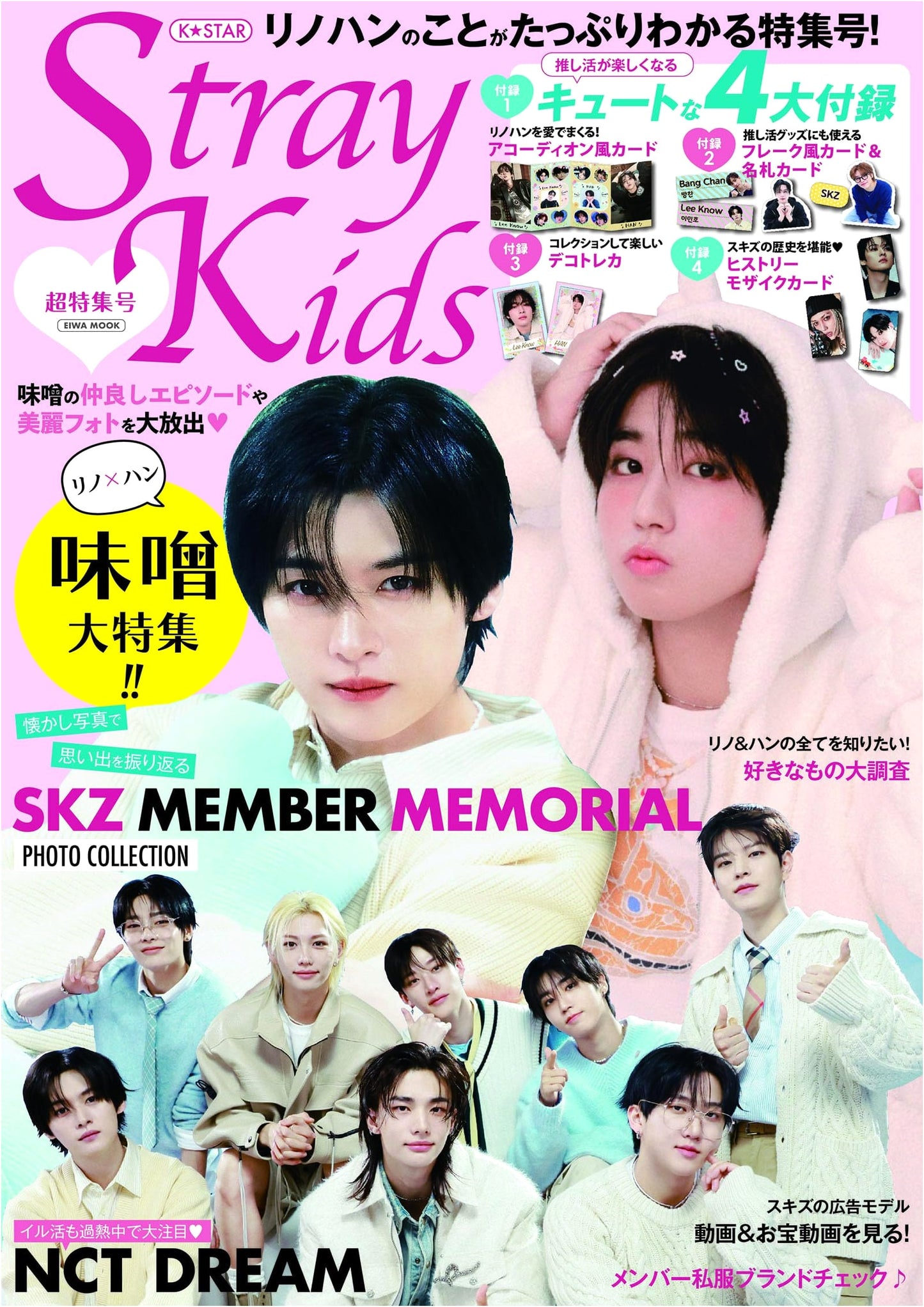 K-STAR Stray Kids Super Special Feature Issue (EIWA MOOK)