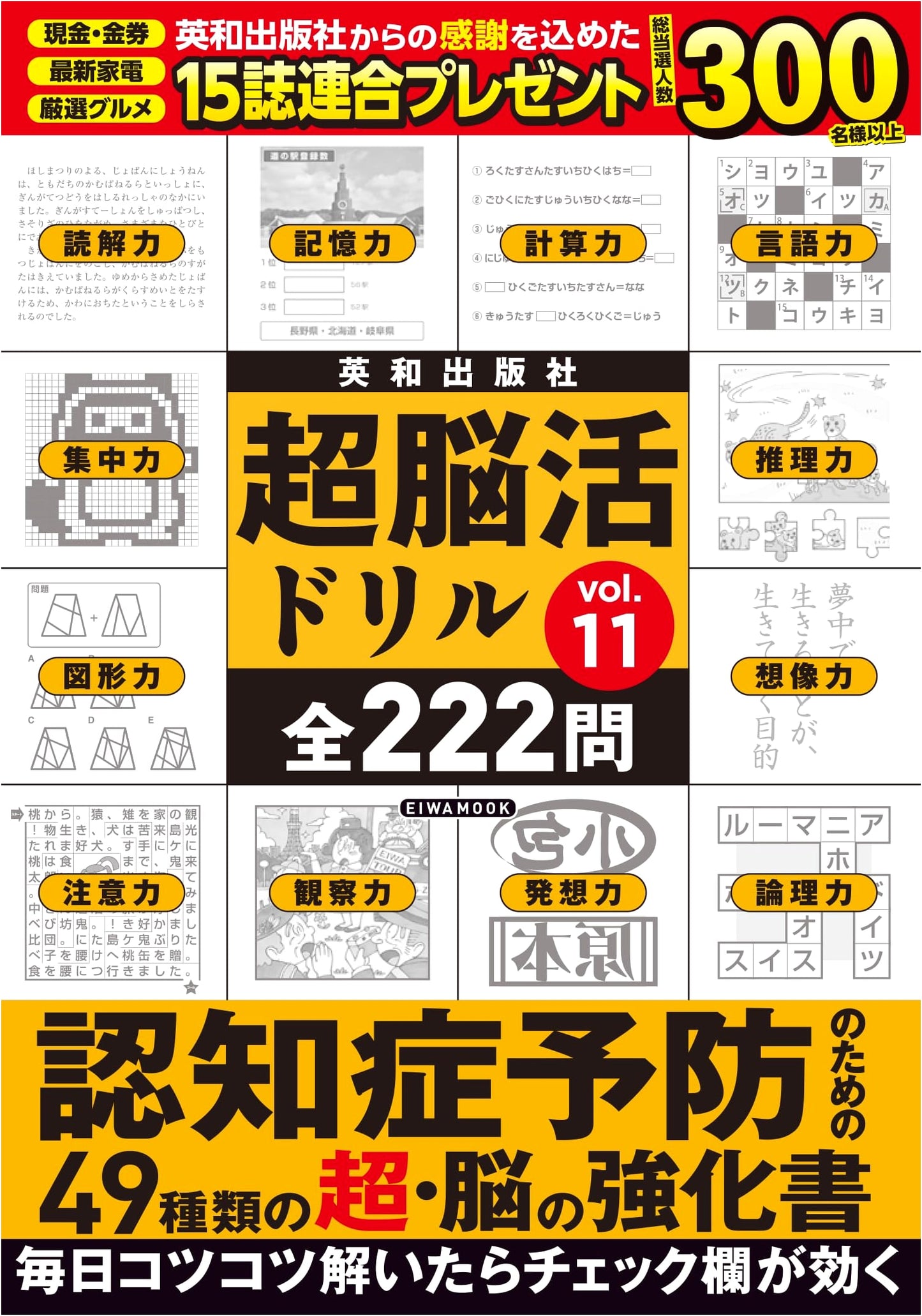 Super Brain Activation Drill Vol. 11 (EIWA MOOK)