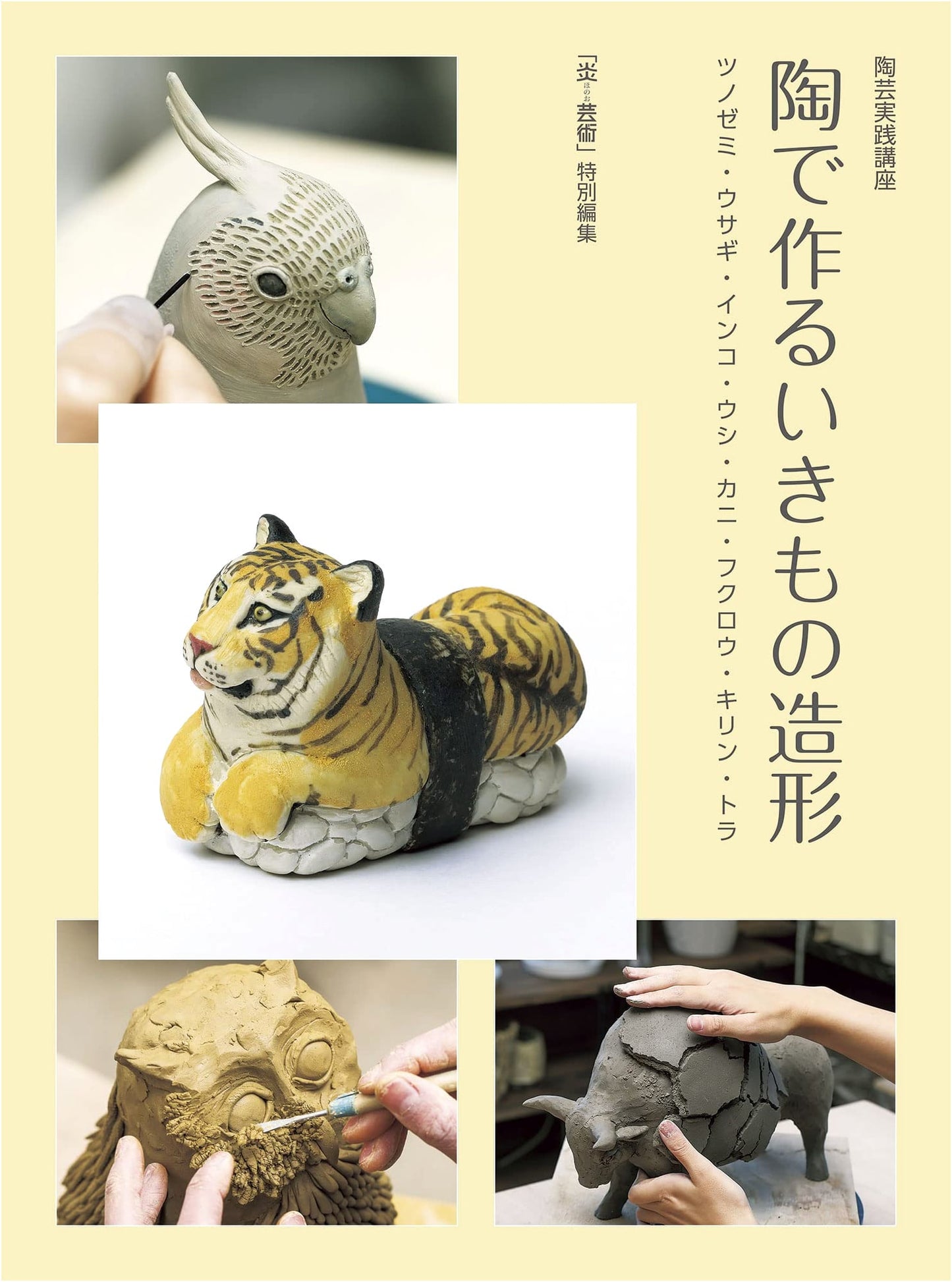 Practical Pottery Course: Sculpting Living Creatures with Clay