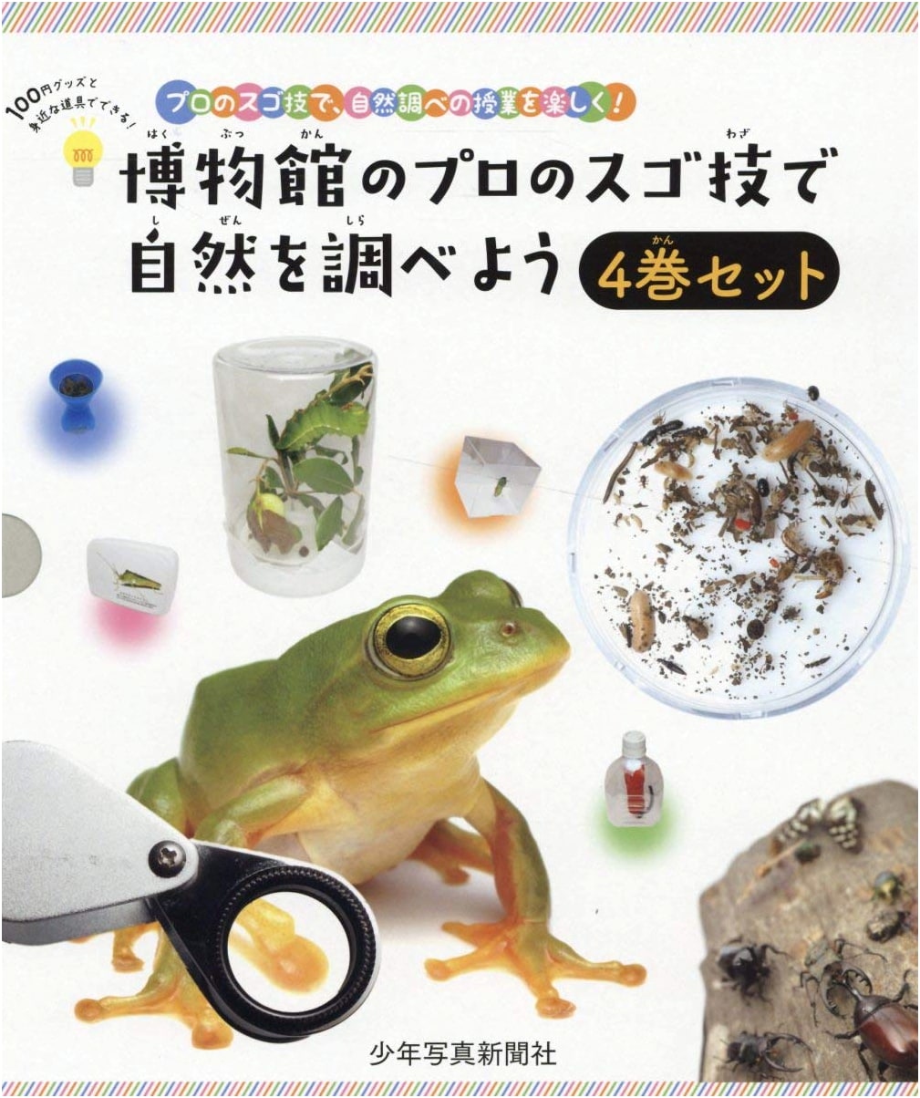Explore Nature with Museum Experts: Amazing Techniques (4-Volume Set) for Fun Learning!