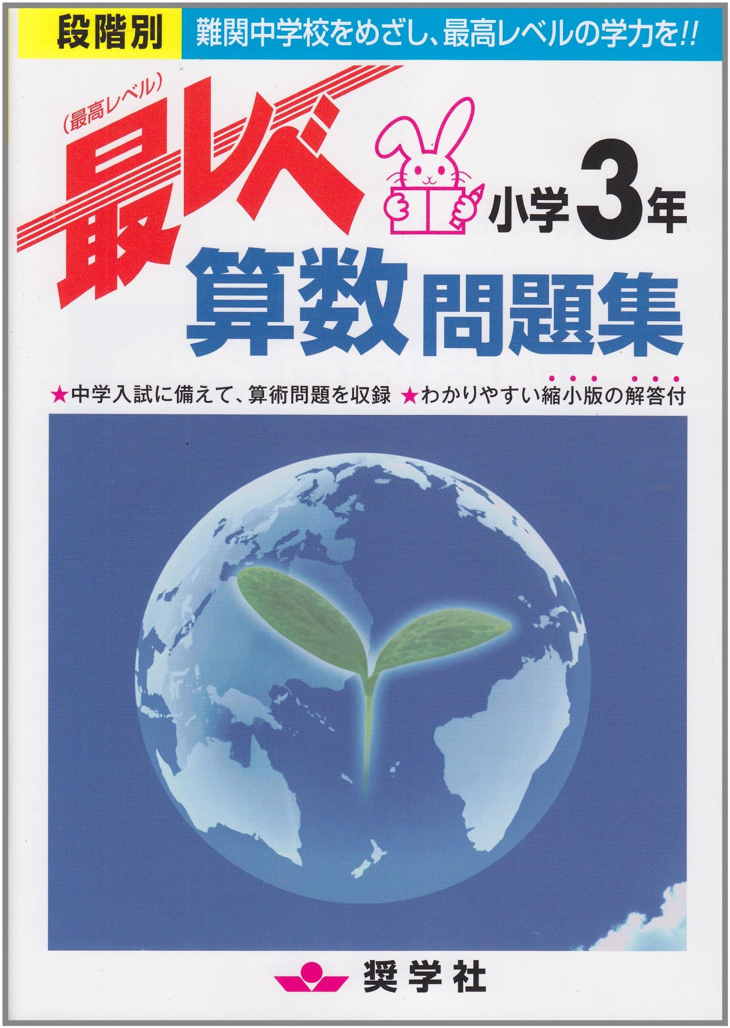 Sai Leve Arithmetic Workbook for Elementary School 3rd Grade by Shogakusha