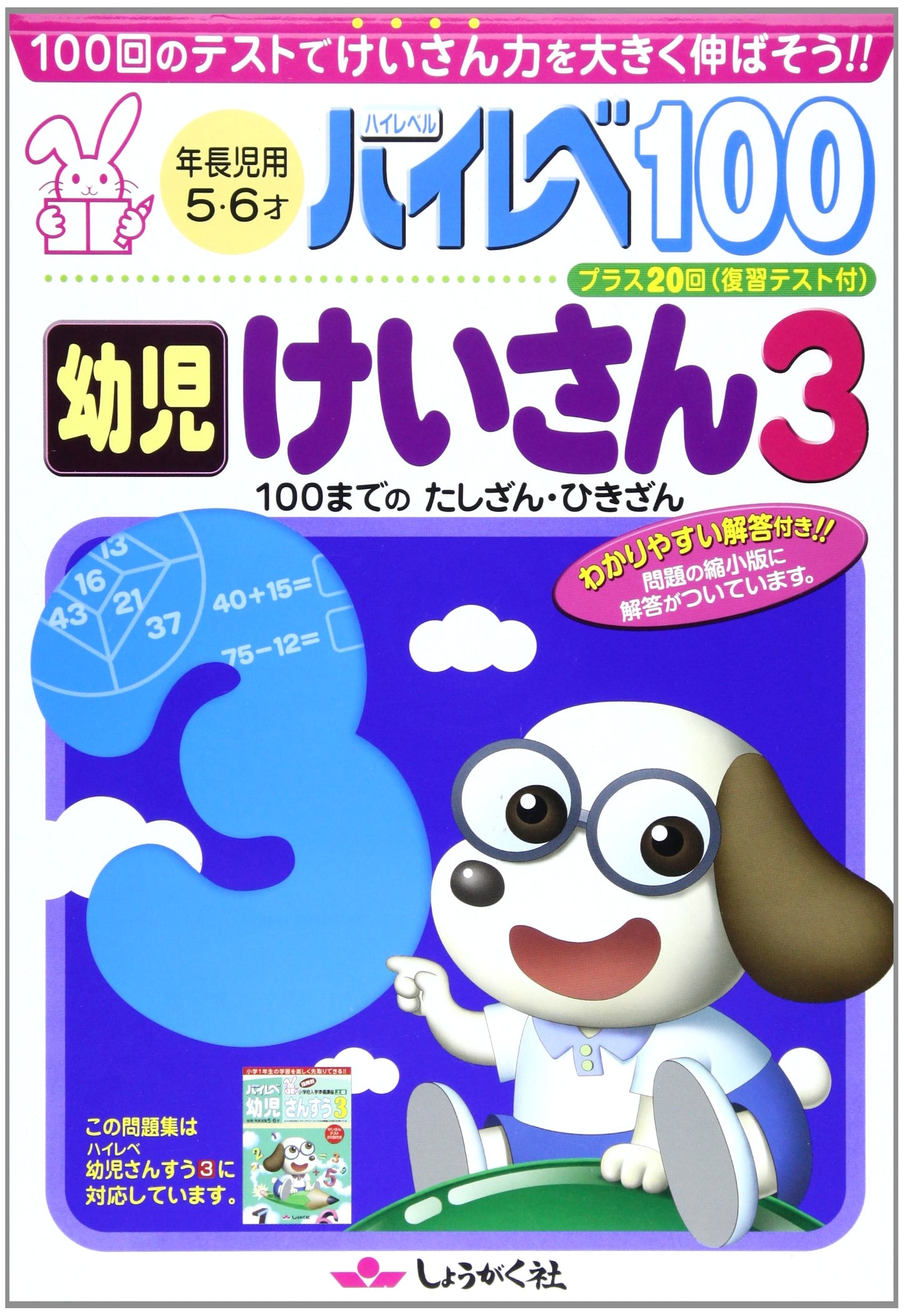 High-Level 100 Preschool Math Practice, Vol. 3