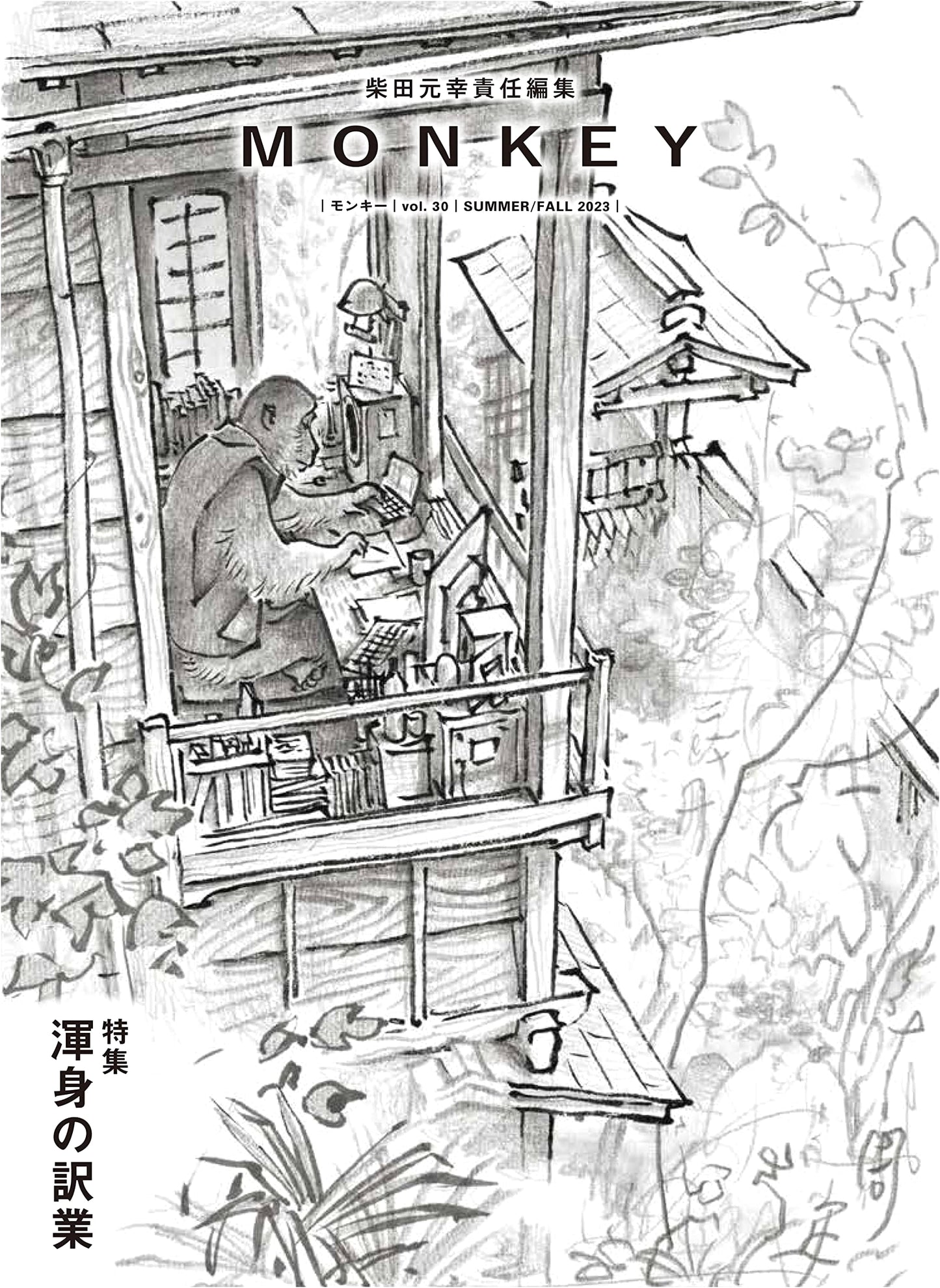 MONKEY Vol. 30: A Masterpiece of Translation (Cover Art by Akira Yamaguchi)