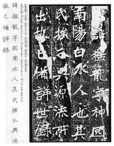 Zhang Menglong Stele: Hundred-Pattern Edition (Wei, Jin, Northern & Southern Dynasties Calligraphy)