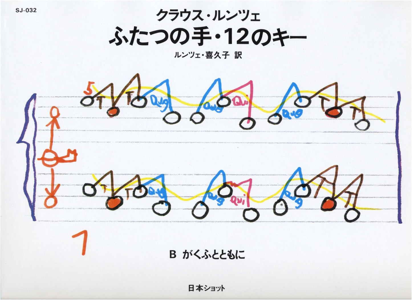 Runtze: Two Hands, 12 Keys B — With Musical Scores