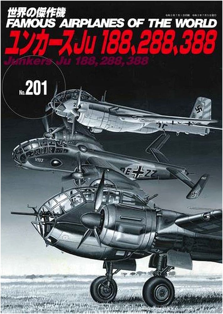 Junkers Ju 188, 288, 388 (World Masterpiece Aircraft Series No. 201)