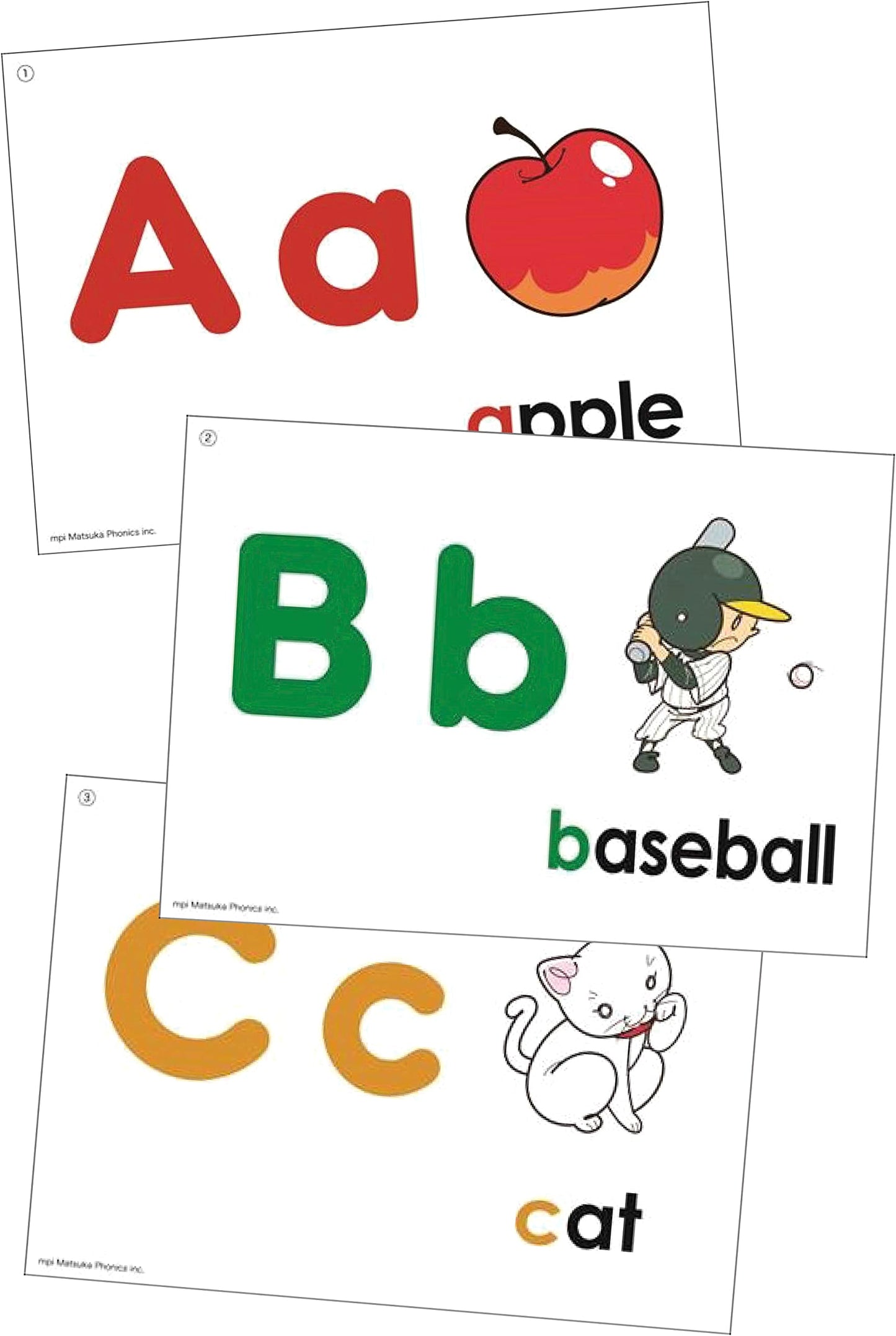 Elementary School English Alphabet Cards: SWITCH ON !