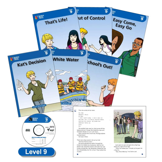 Building Blocks Library Level 9: 6 Book Set with CD (BBL)