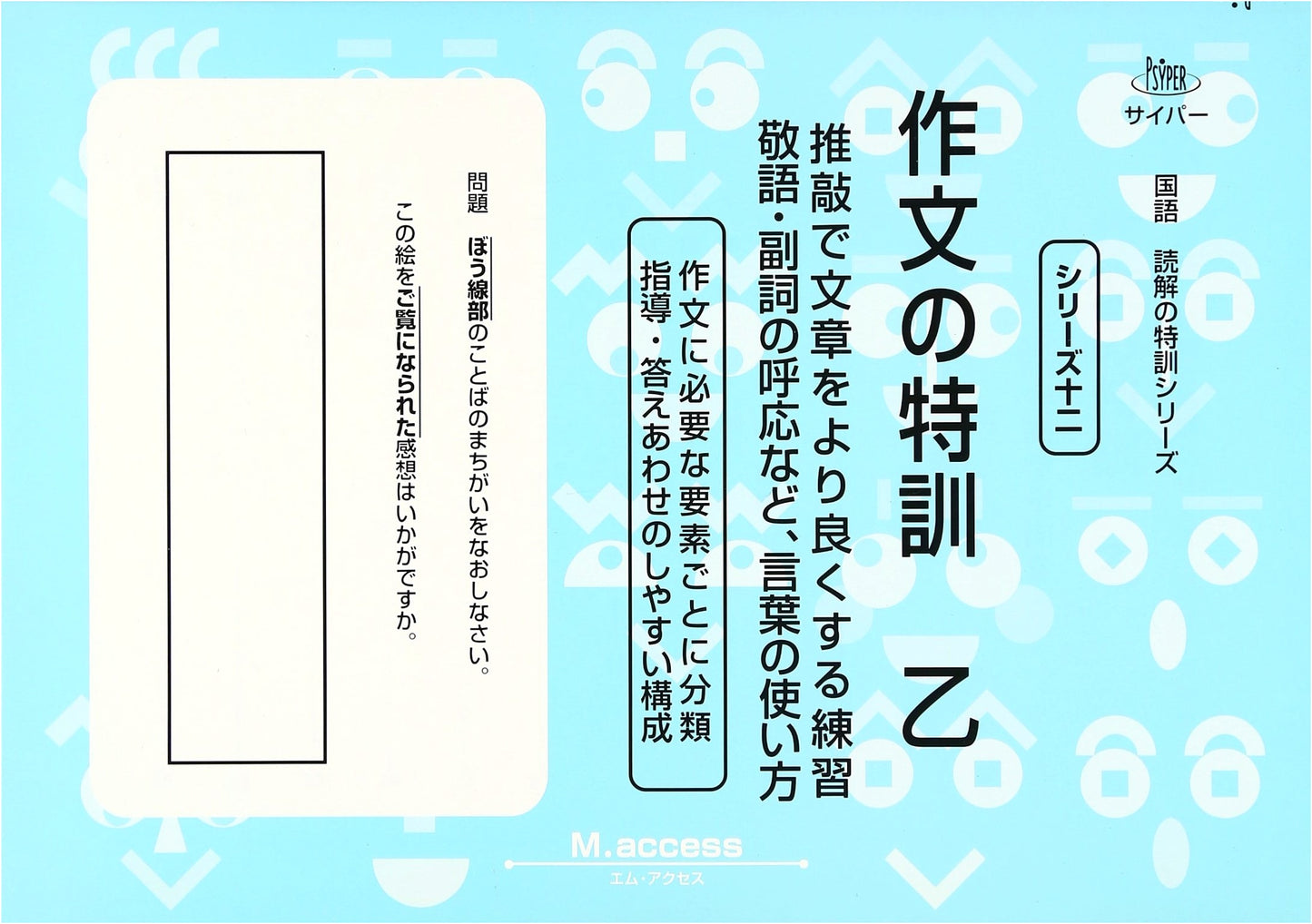 Japanese Language: Reading Comprehension Training Series - Composition Training (Volume B)