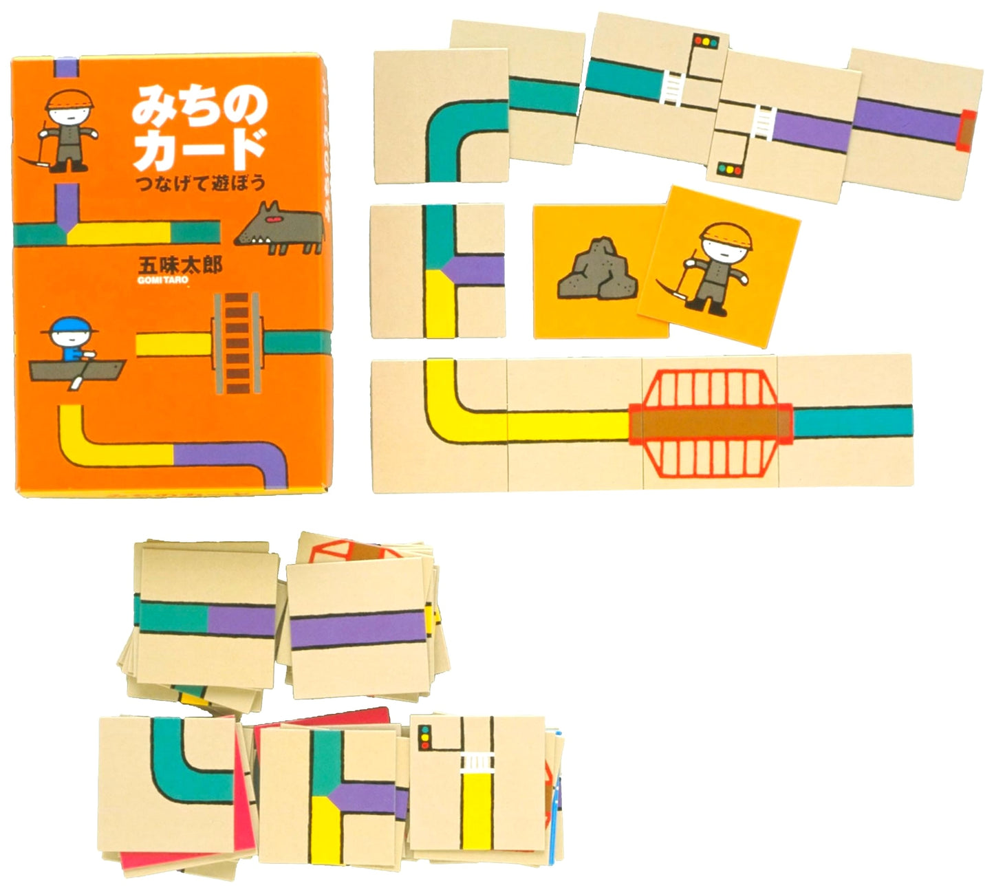 Taro Gomi's Path Cards: A Creative Variety Set