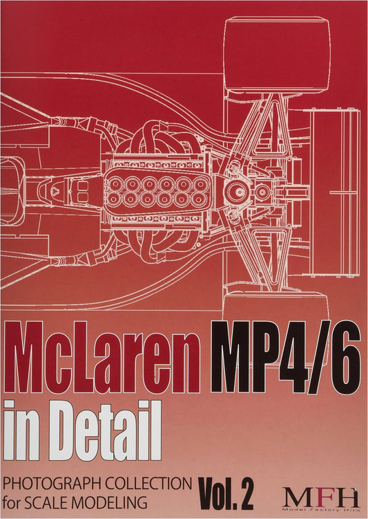 McLaren MP4/6 in Detail: Photograph Collection for Scale Modeling No.2