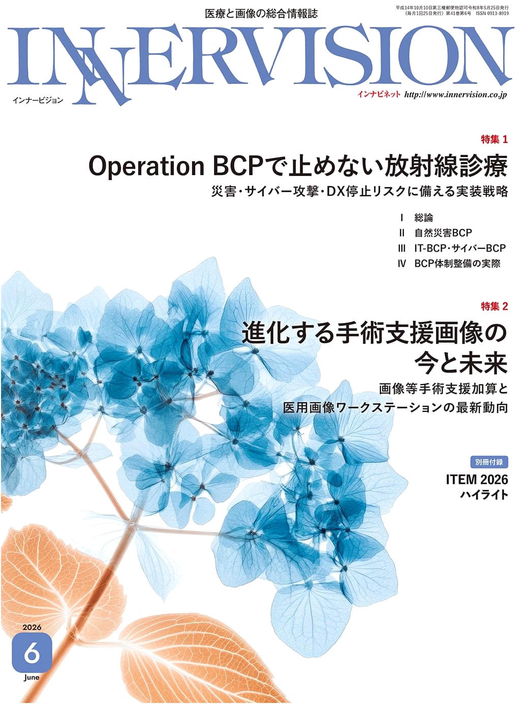 Monthly InnerVision June 2026, Vol. 41, No. 6: Radiation Medicine & Surgical Imaging