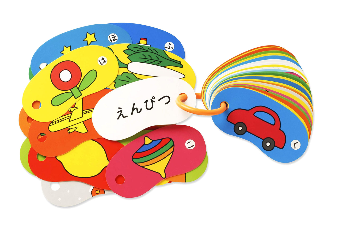 Ring Card: Hiragana Alphabet by Koshiro Toda