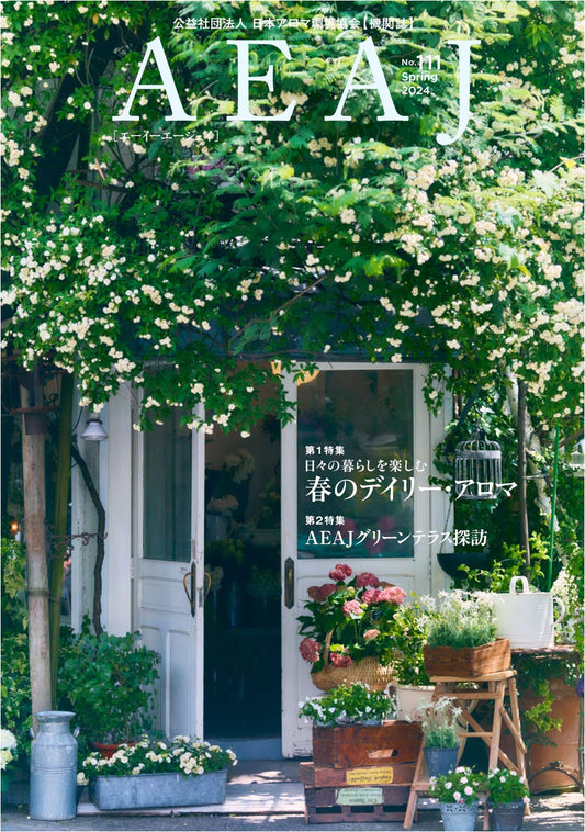 AEAJ Magazine 2024: Issue No. 111 - Journal of the Aroma Environment Association of Japan