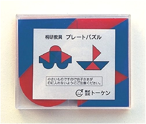 Japanese Plate Puzzle: Kiriken Educational Material