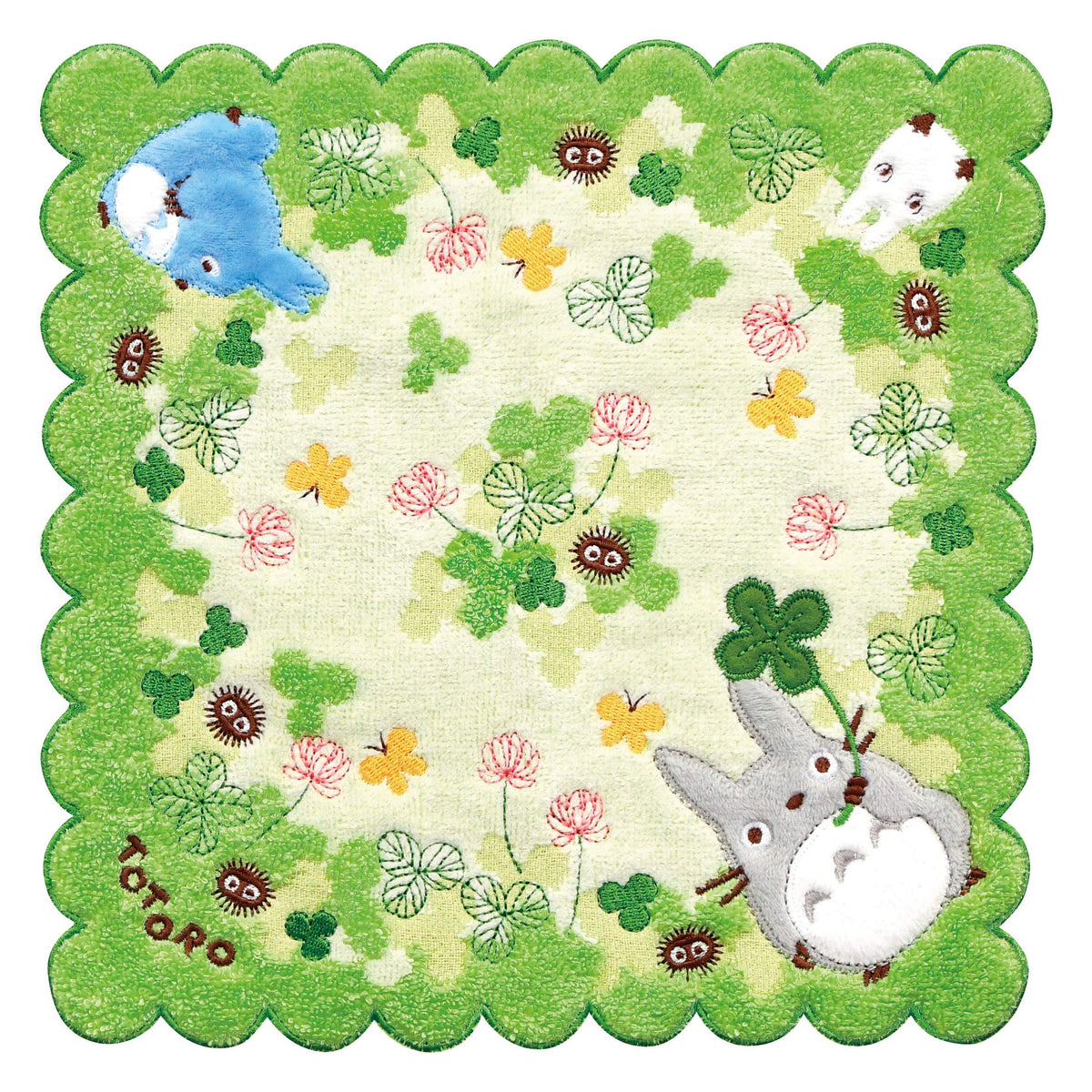 Marushin Mini Towel Ghibli My Neighbor Totoro Yotsuba Found 100% Cotton 1005038600
