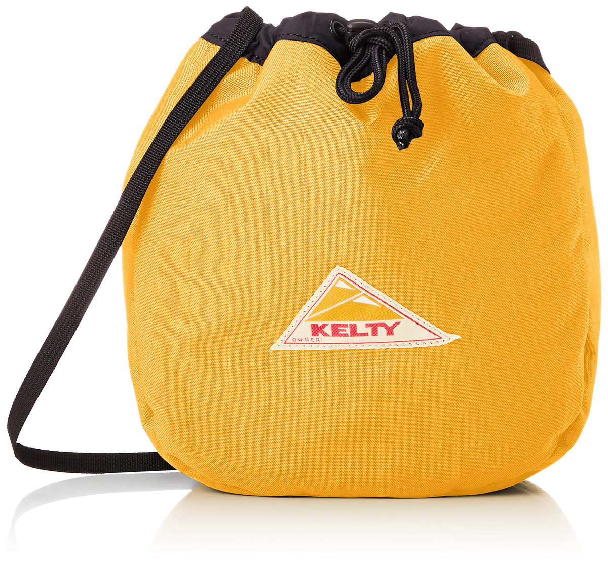 KELTY REVERSIBLE KINCHAKU Mustard Shoulder Bag