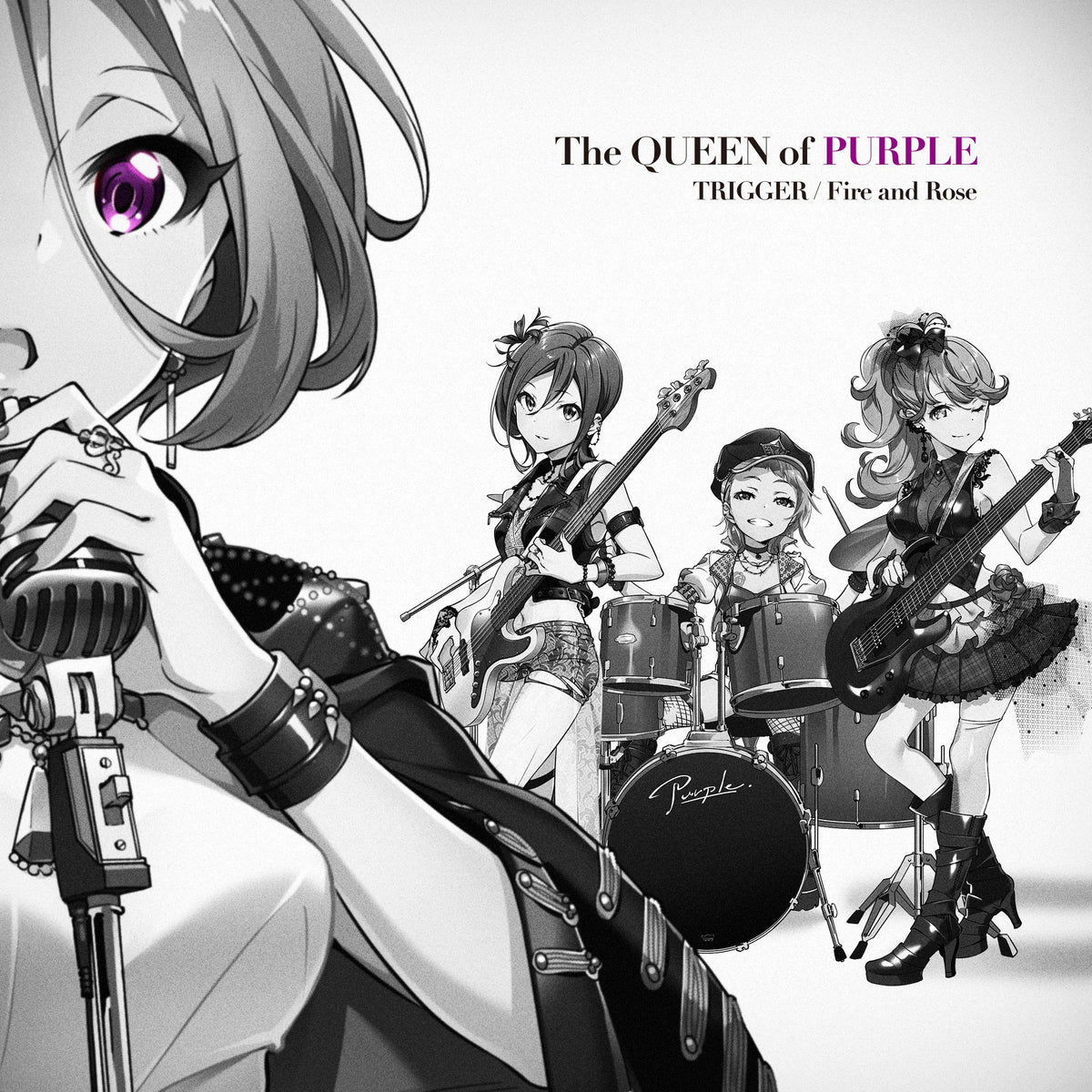 The Queen Of Purple - Trigger / Fire And Ros [Japan CD] VICL-37227