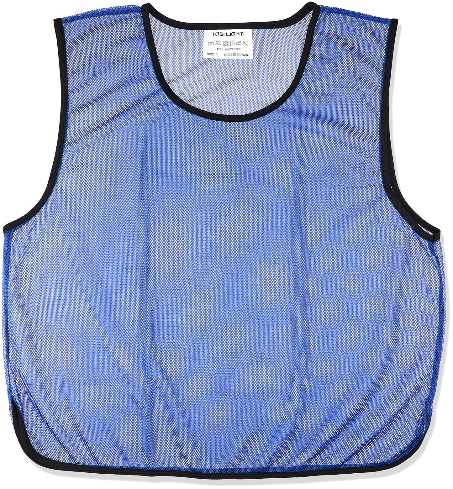TOEI Light (Toei Light) mesh Vest Plain Blue B3467B