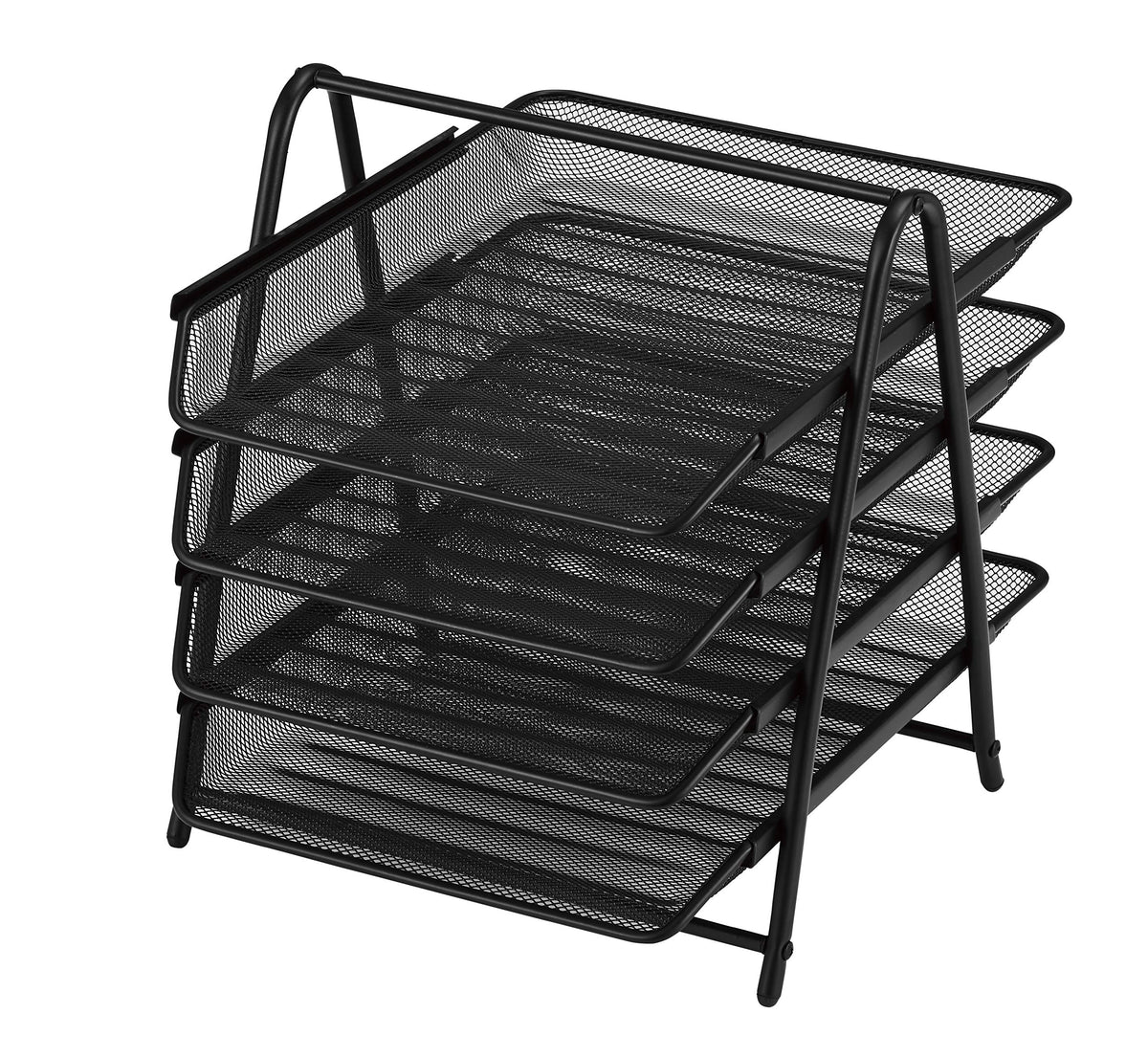 Pearl Metal Storage Case, Black, Approx. Width 11.7 x Depth 14.0 x Height 12.8 inches (297 x 355 x 325 mm)