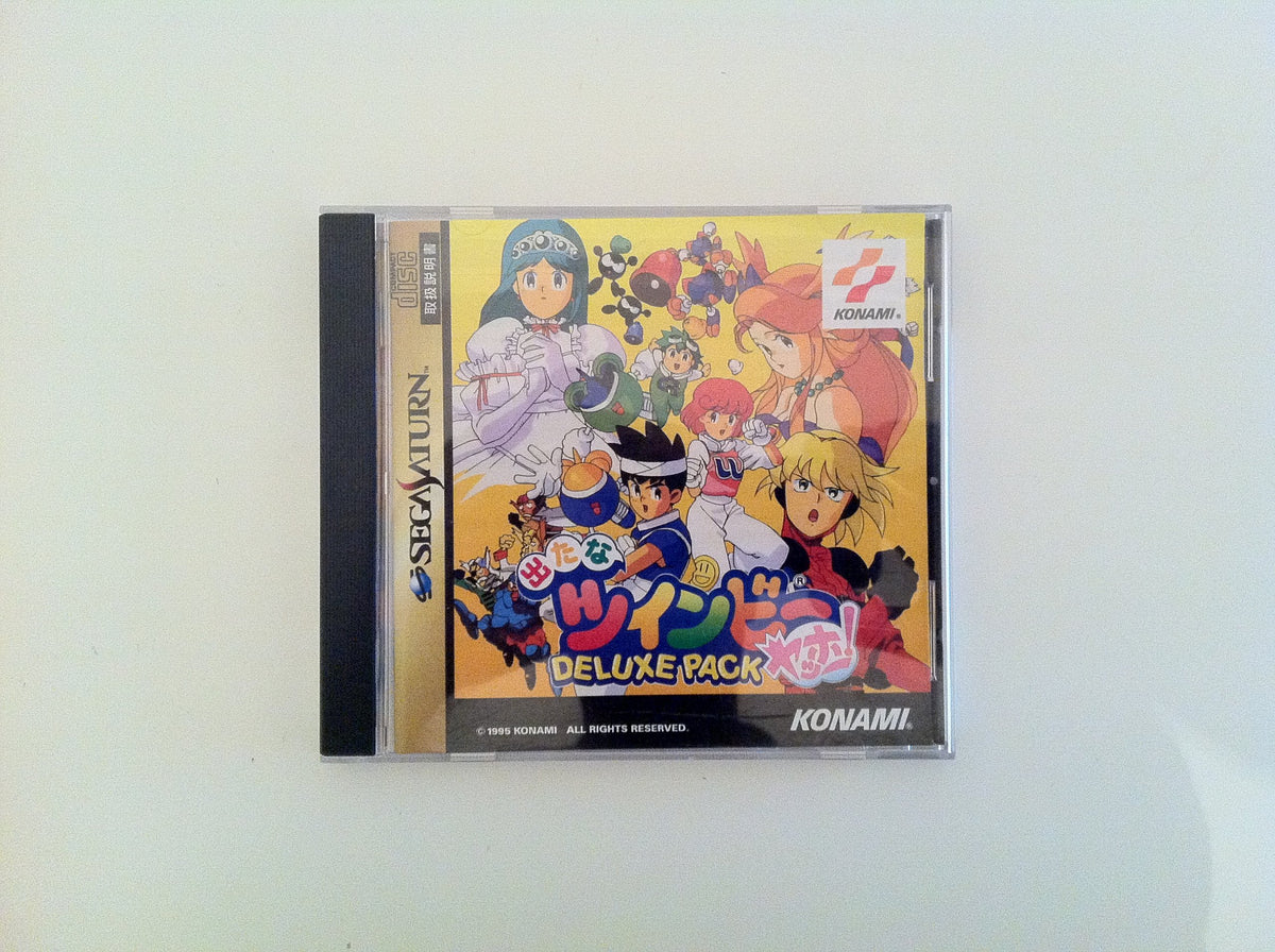 Detana Twinbee Yahho! Deluxe Pack [Japan Import] (Sega Saturn) (Pre-Played - CIB - Good)