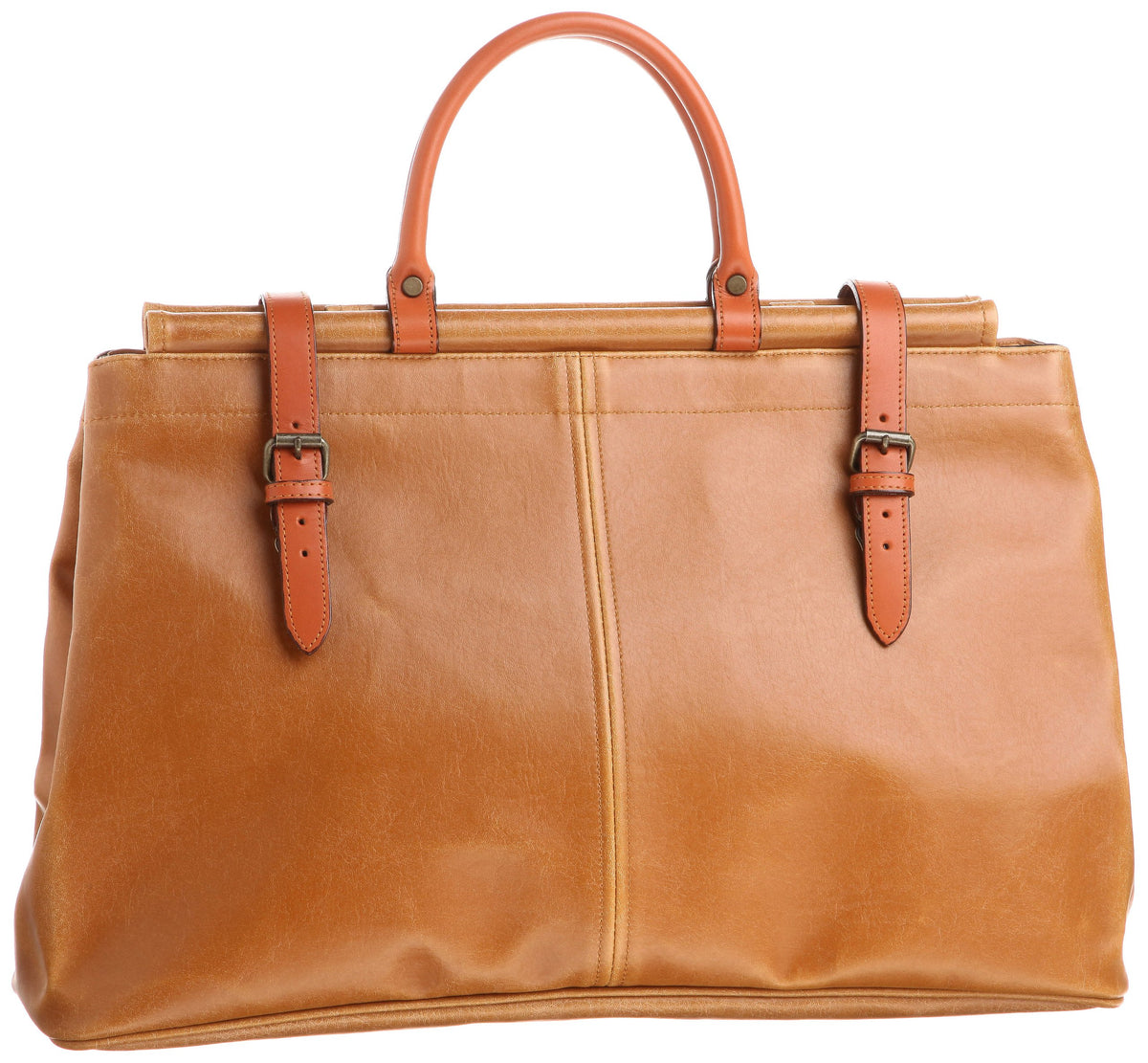 Retro Boston Bag with Genuine Leather 2-Way [Kiwada] Bag Holy Land Made in Toyooka City, Hyogo Prefecture, Camel, One Size